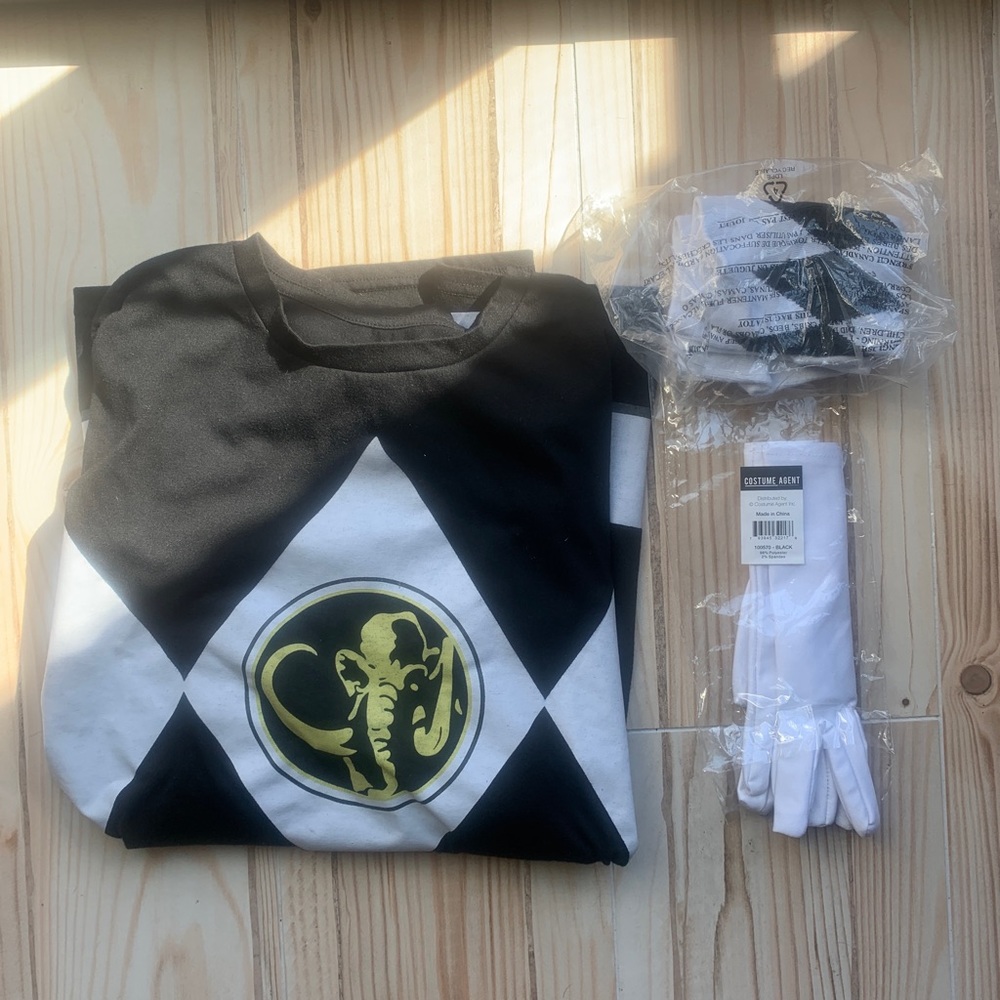 Black power ranger costume